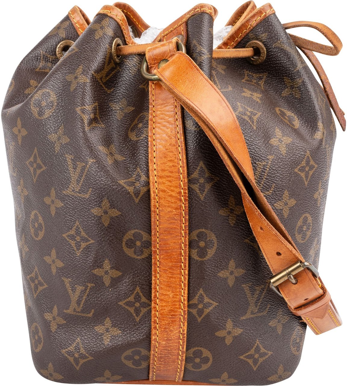 Louis Vuitton Monogram Canvas Sac Noé Petit Shoulder Bag Bruin