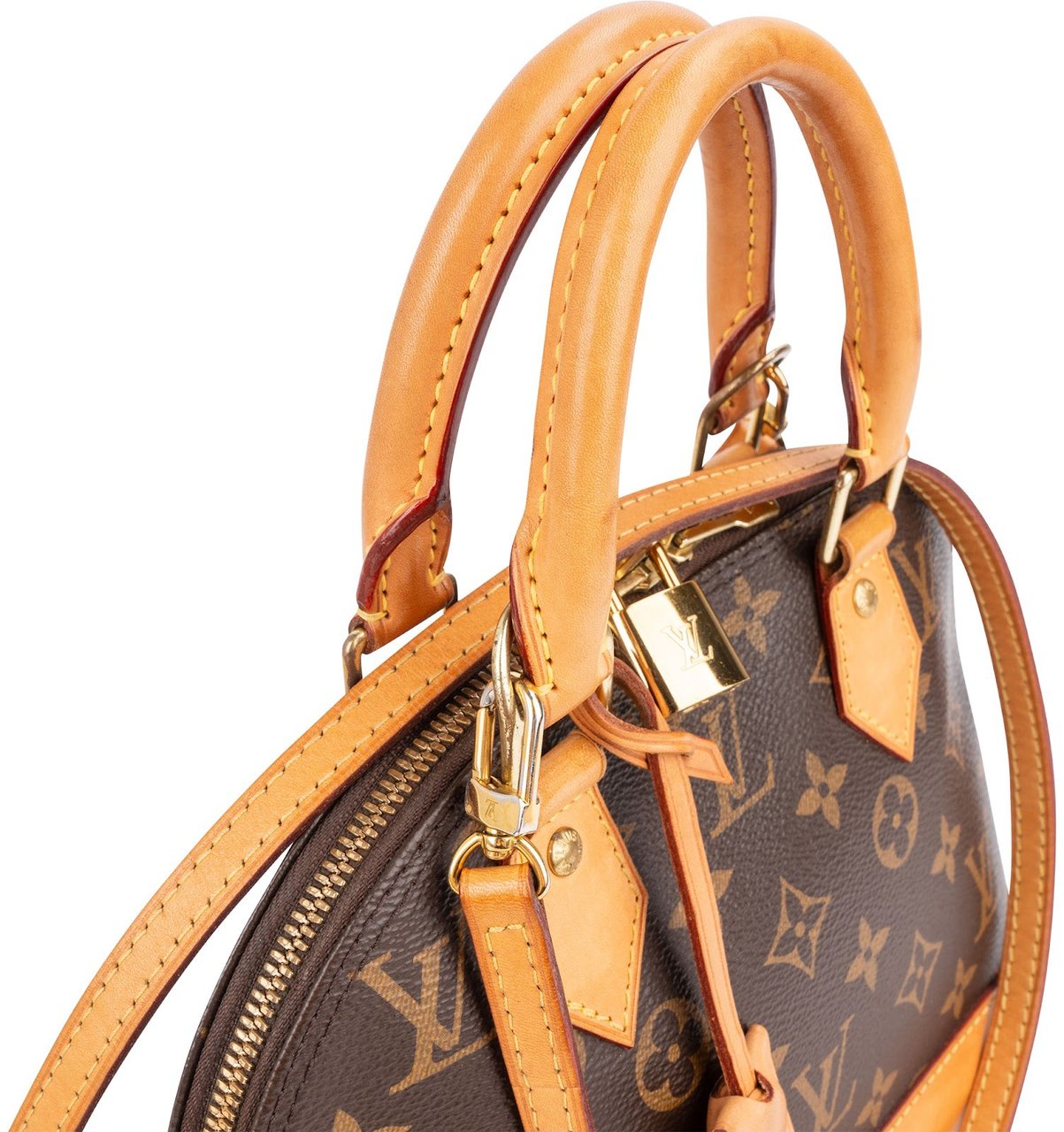 Louis Vuitton Monogram Canvas Alma BB Handbag Bruin