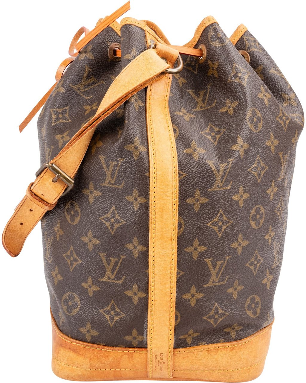Louis Vuitton Monogram Canvas Sac Noé Grande Shoulder Bag Bruin