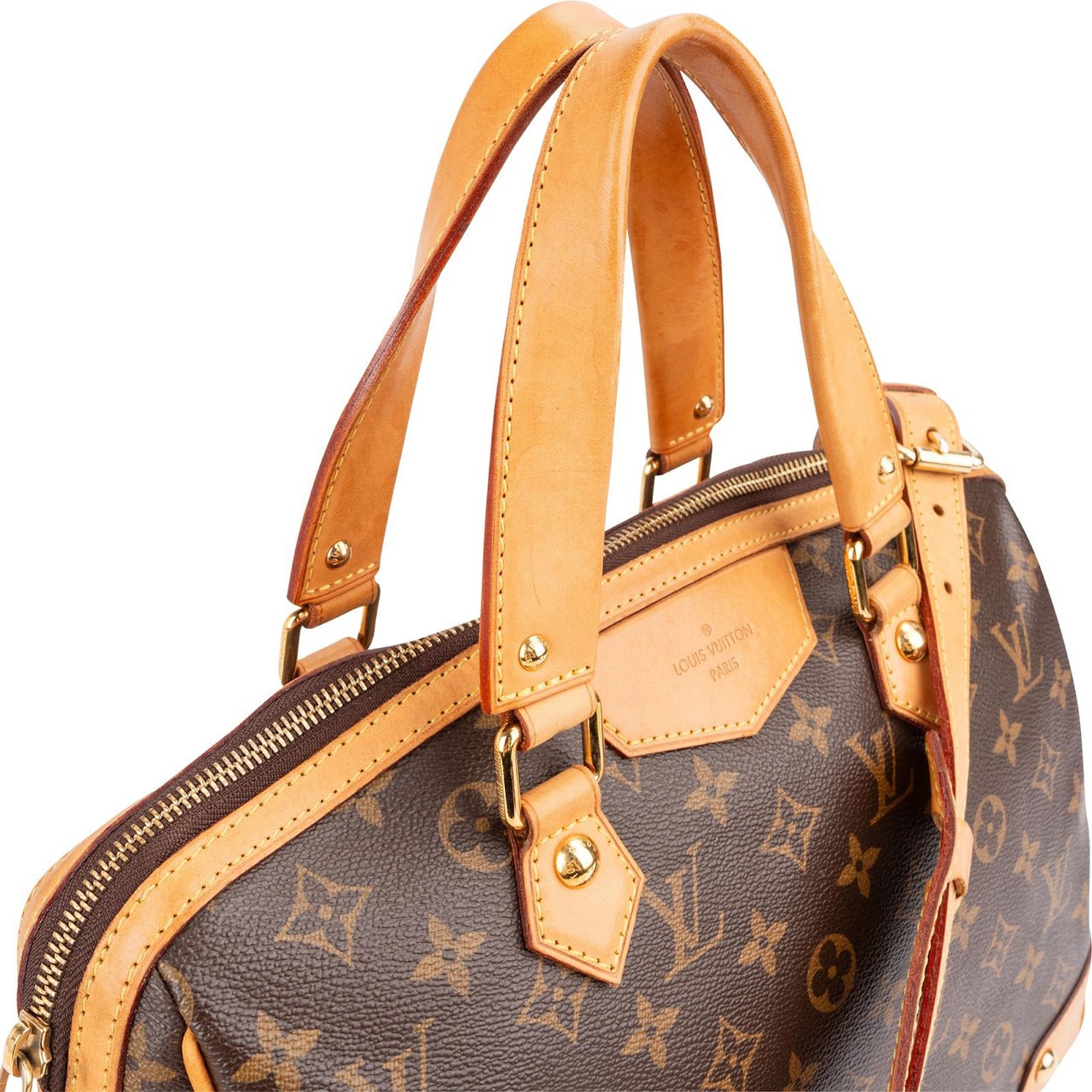 Louis Vuitton Monogram Canvas Retiro PM Handbag Bruin