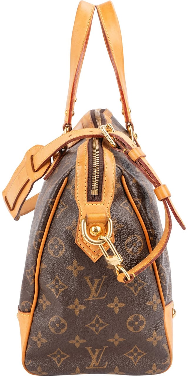 Louis Vuitton Monogram Canvas Retiro PM Handbag Bruin
