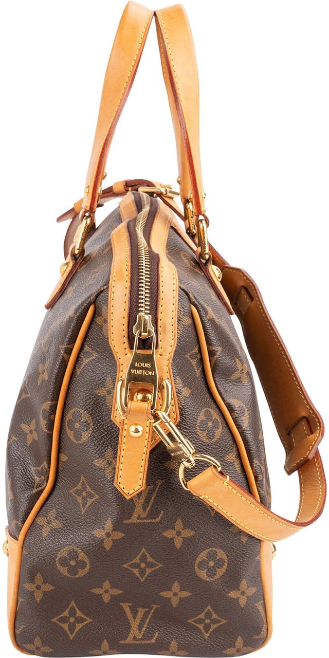 Louis Vuitton Monogram Canvas Retiro PM Handbag Bruin