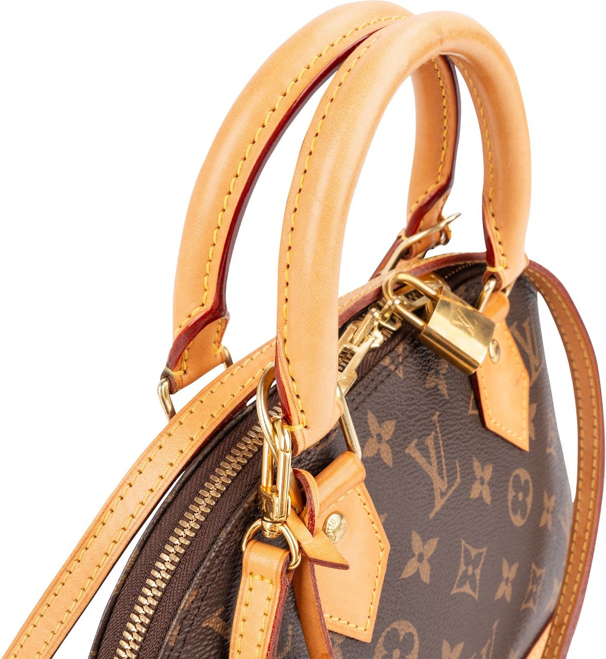 Louis Vuitton Monogram Canvas Alma BB Handbag Bruin
