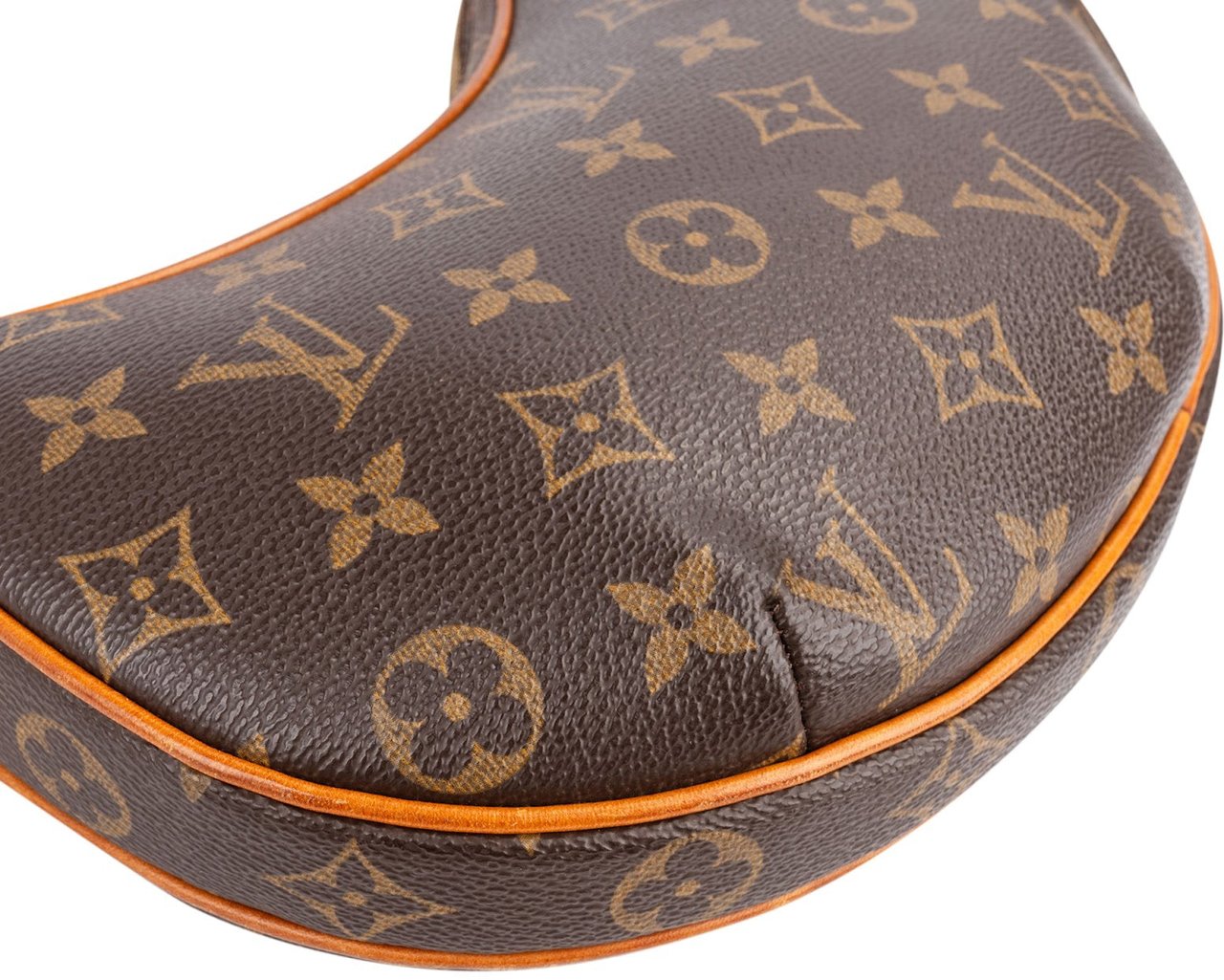 Louis Vuitton Monogram Canvas Croissant PM Shoulder Bag Bruin