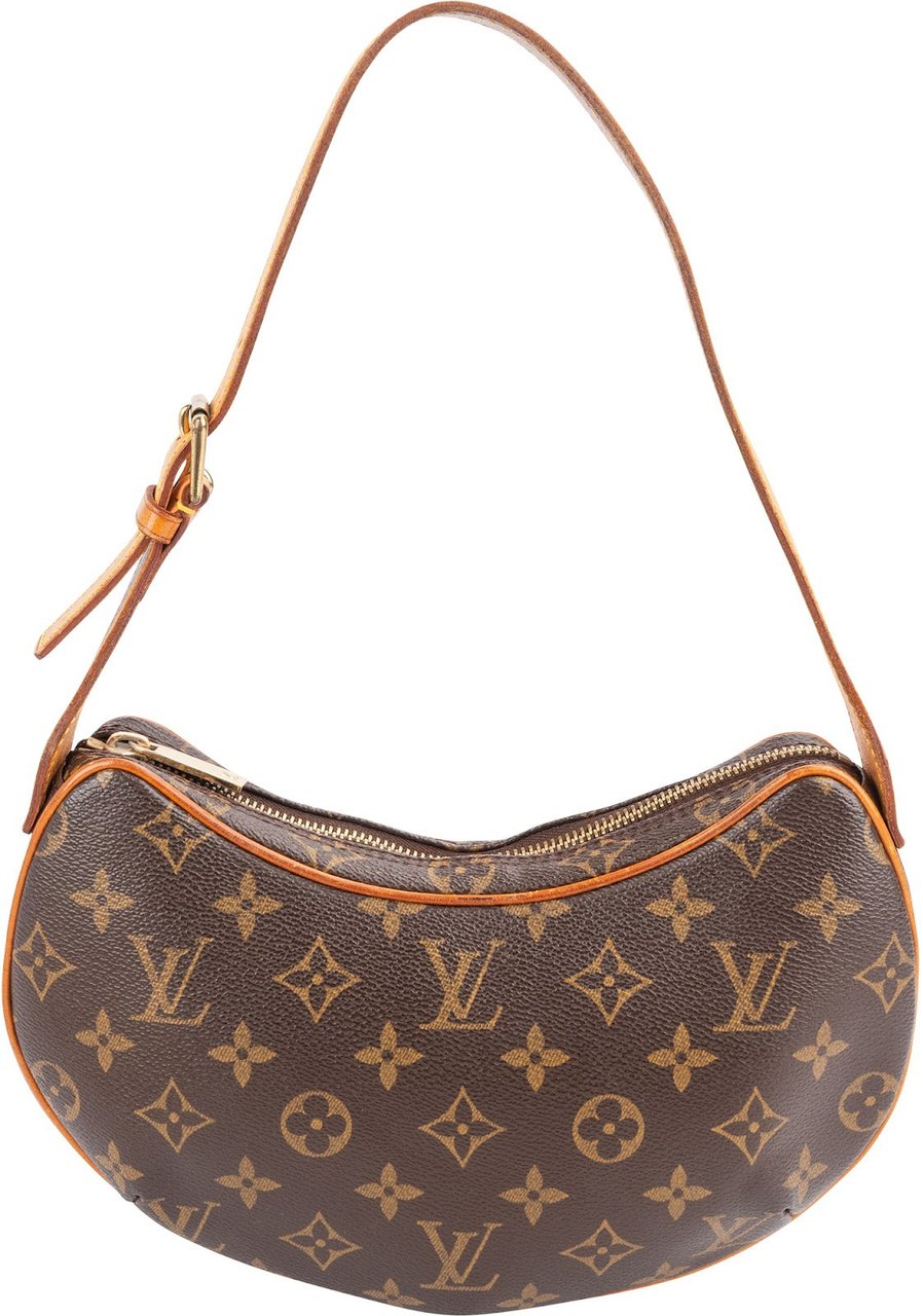 Louis Vuitton Monogram Canvas Croissant PM Shoulder Bag Bruin