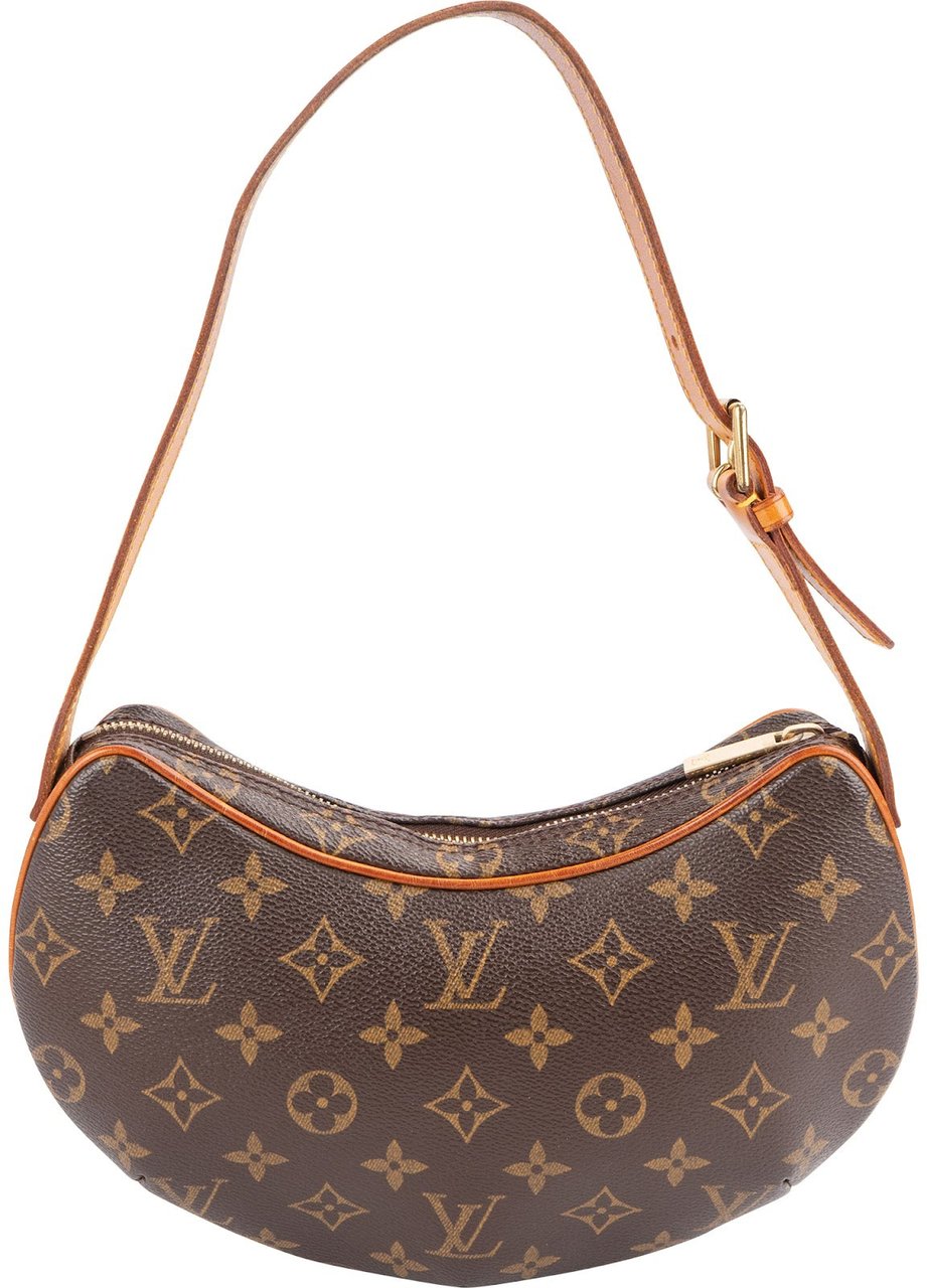 Louis Vuitton Monogram Canvas Croissant PM Shoulder Bag Bruin