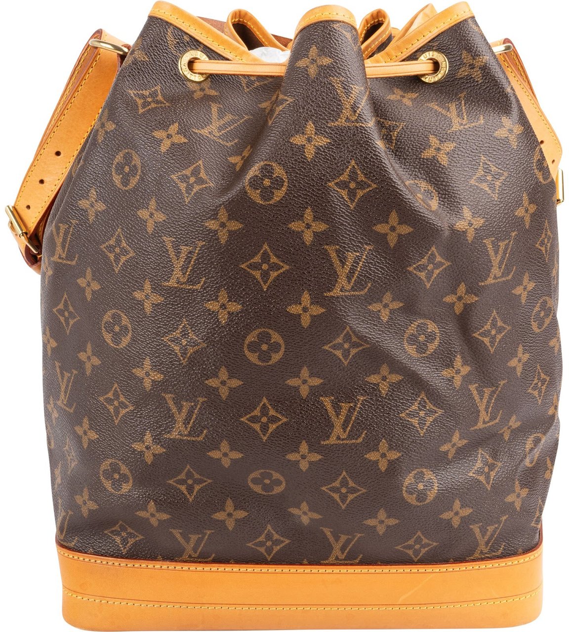 Louis Vuitton Monogram Canvas Sac Noé Grande Shoulder Bag Bruin