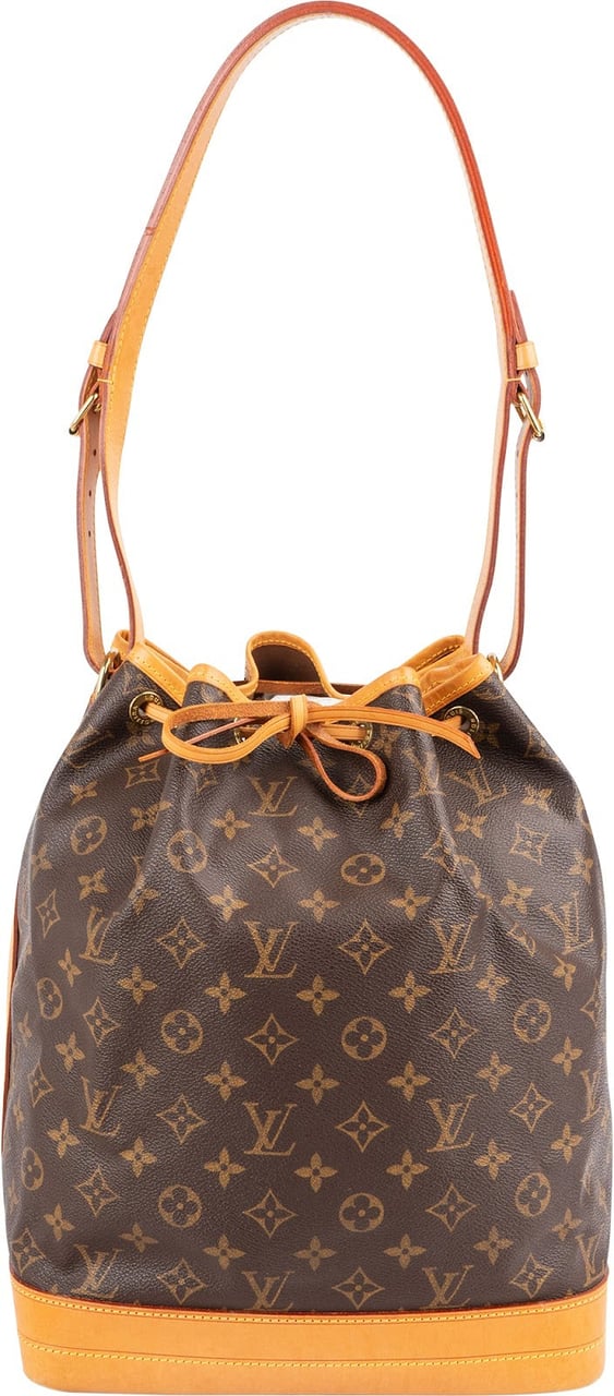 Louis Vuitton Monogram Canvas Sac Noé Grande Shoulder Bag Bruin