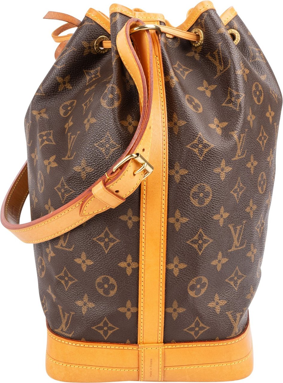 Louis Vuitton Monogram Canvas Sac Noé Grande Shoulder Bag Bruin
