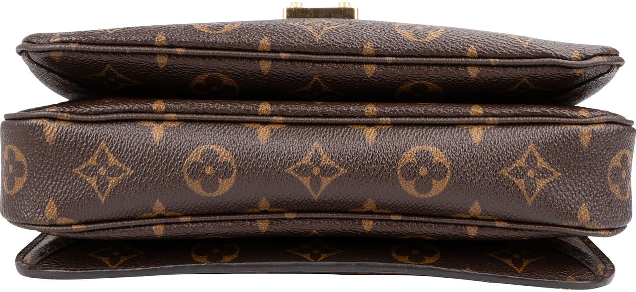 Louis Vuitton Monogram Canvas Pochette Métis Handbag Bruin