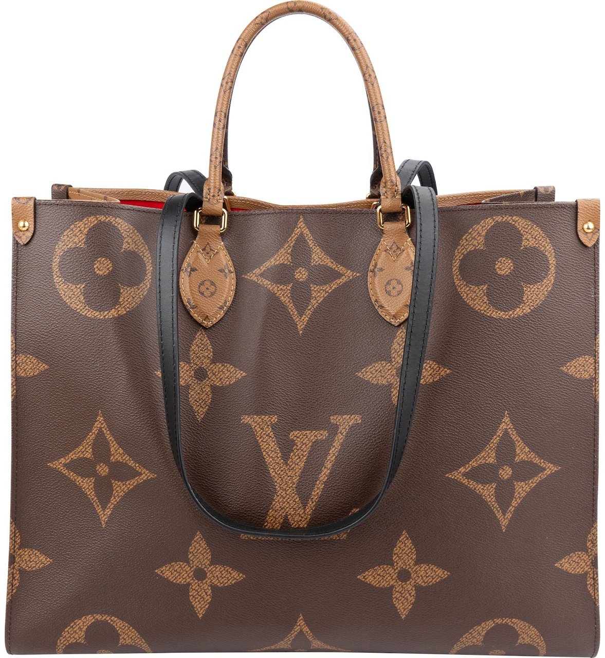Louis Vuitton Monogram Giant OnTheGo GM Shoulder Bag Bruin