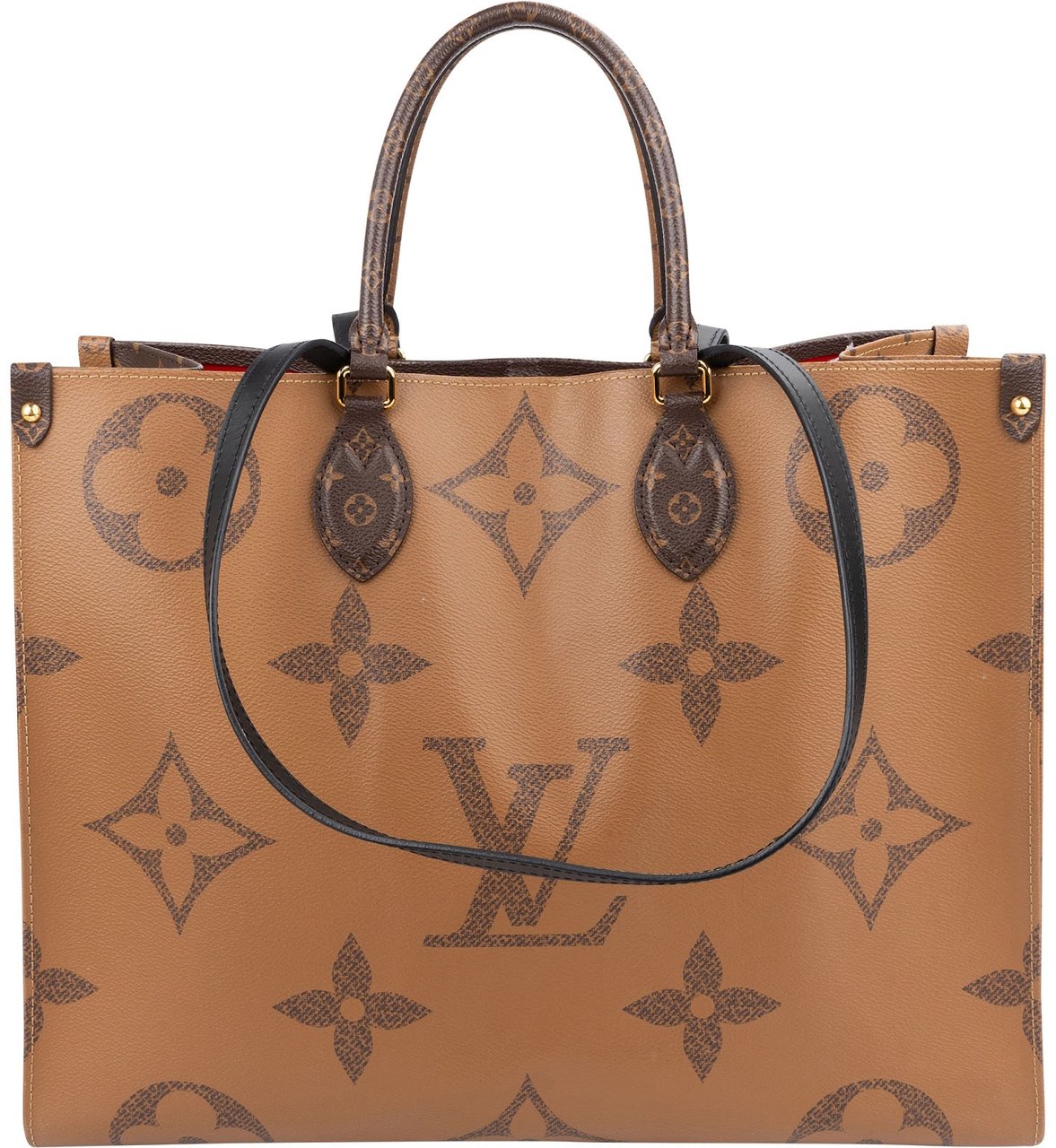 Louis Vuitton Monogram Giant OnTheGo GM Shoulder Bag Bruin