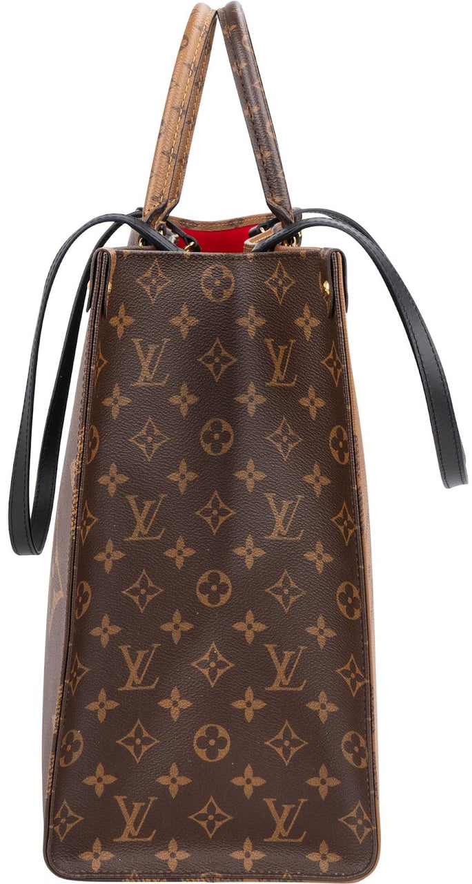 Louis Vuitton Monogram Giant OnTheGo GM Shoulder Bag Bruin