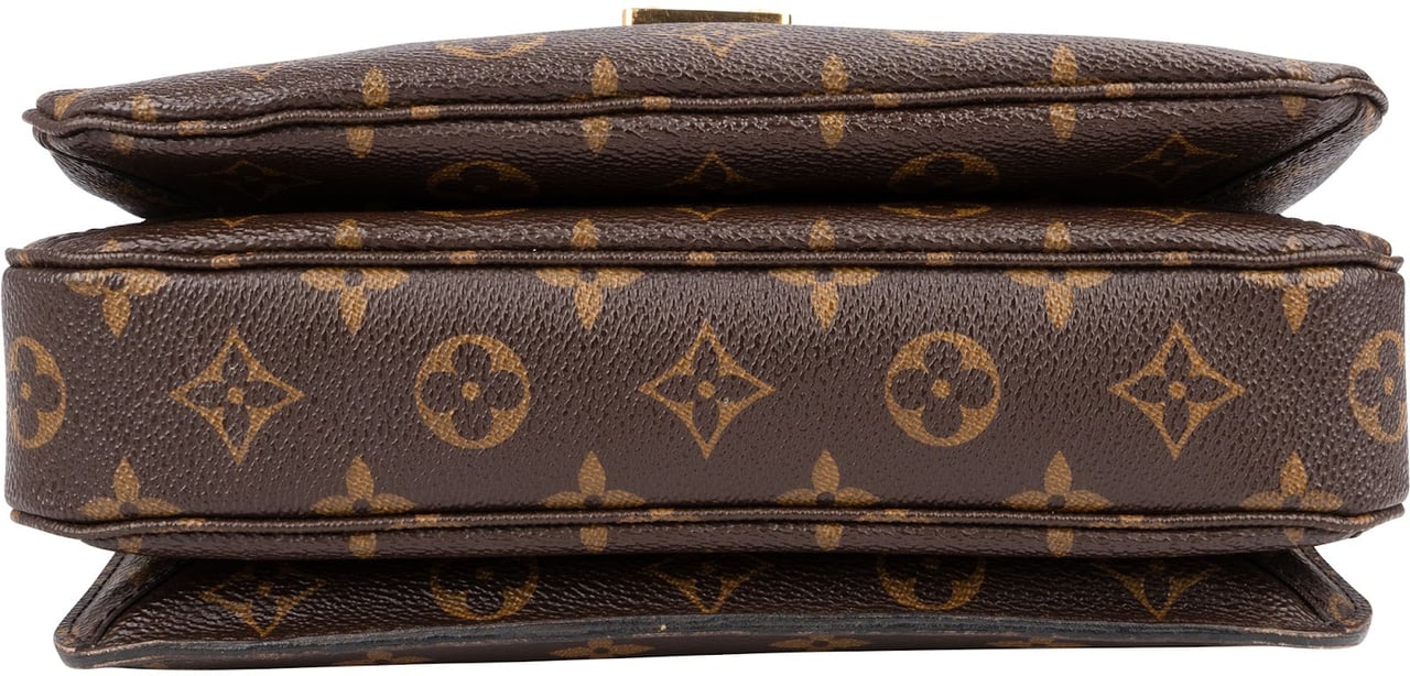 Louis Vuitton Monogram Canvas Pochette Métis Handbag Bruin