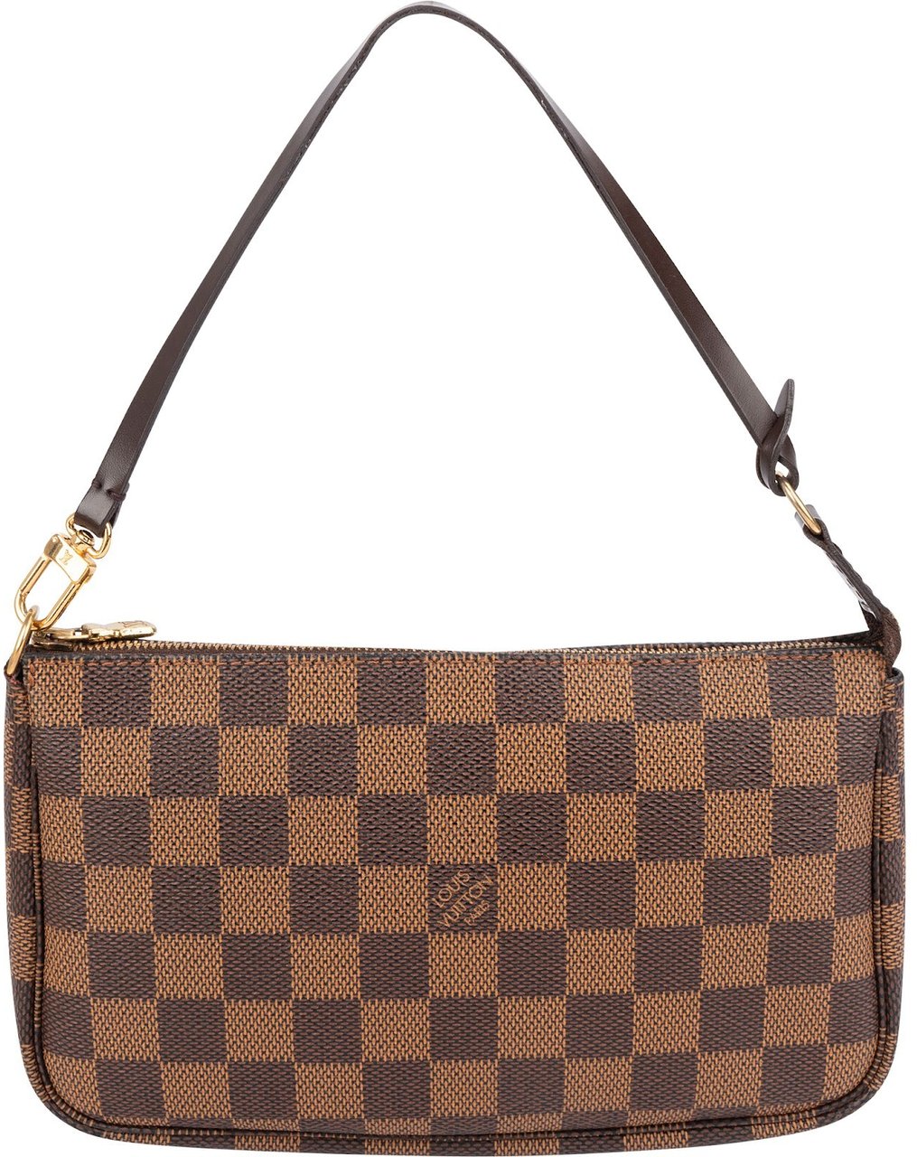 Louis Vuitton Monogram Damier Ebene Pochette Accessoires Handbag Bruin