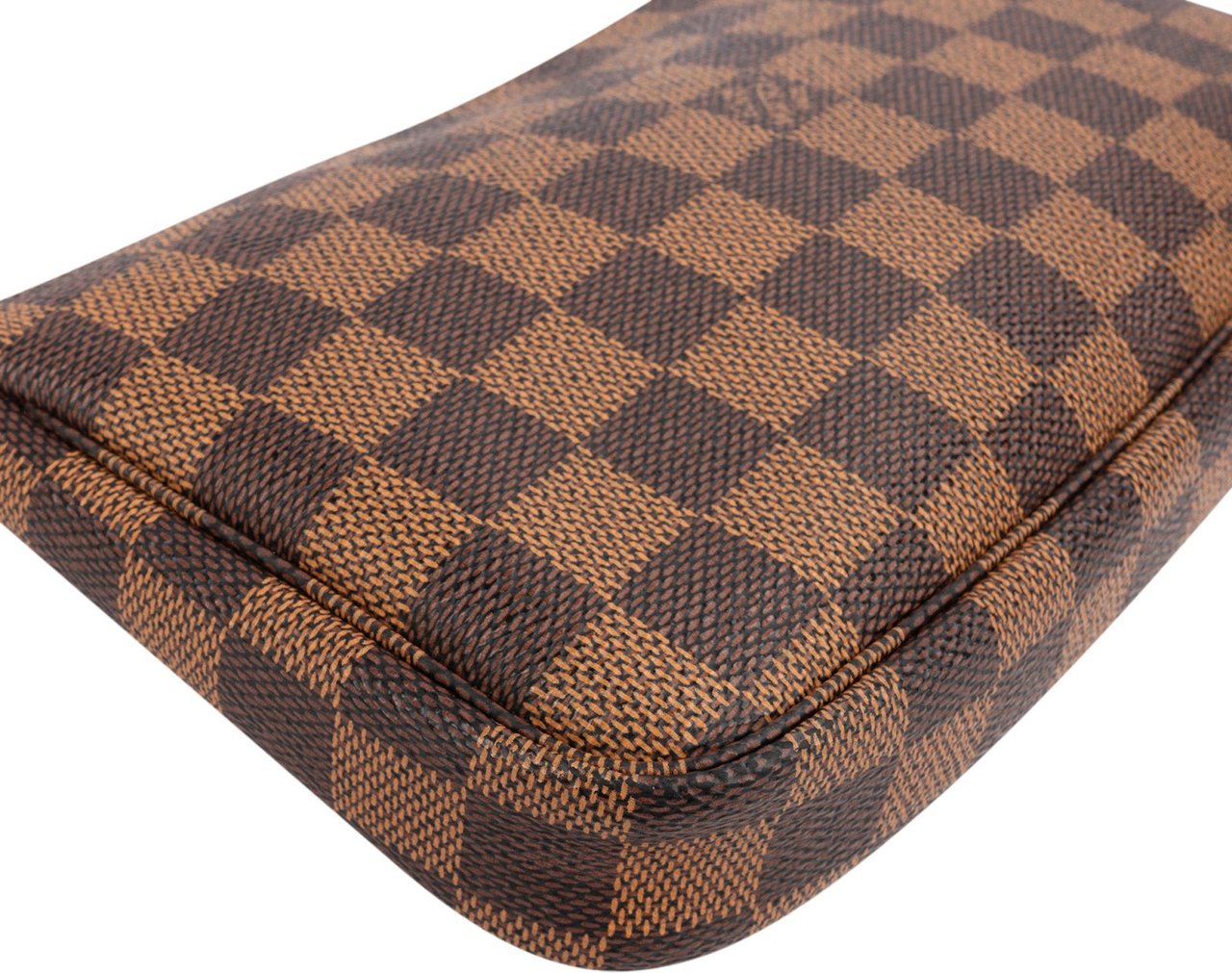 Louis Vuitton Monogram Damier Ebene Pochette Accessoires Handbag Bruin
