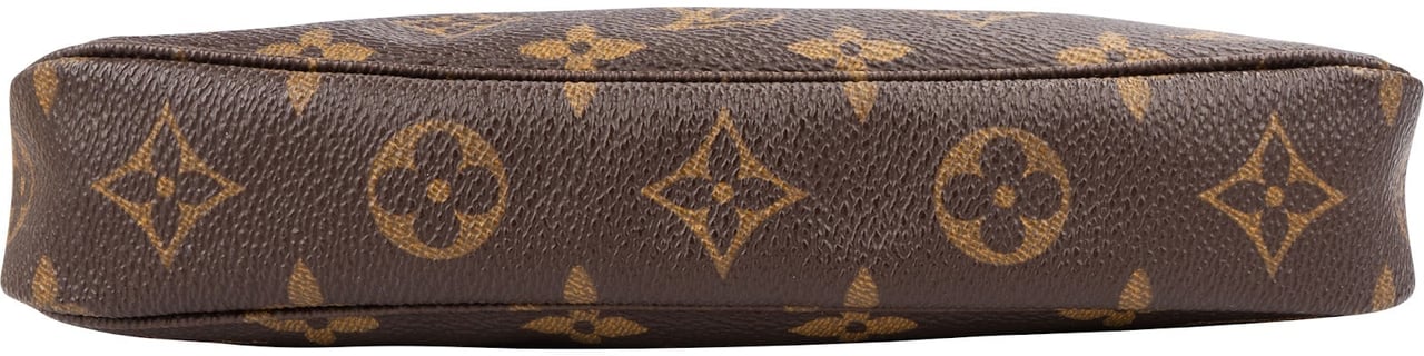 Louis Vuitton Monogram Canvas Pochette Accessoires Handbag Bruin