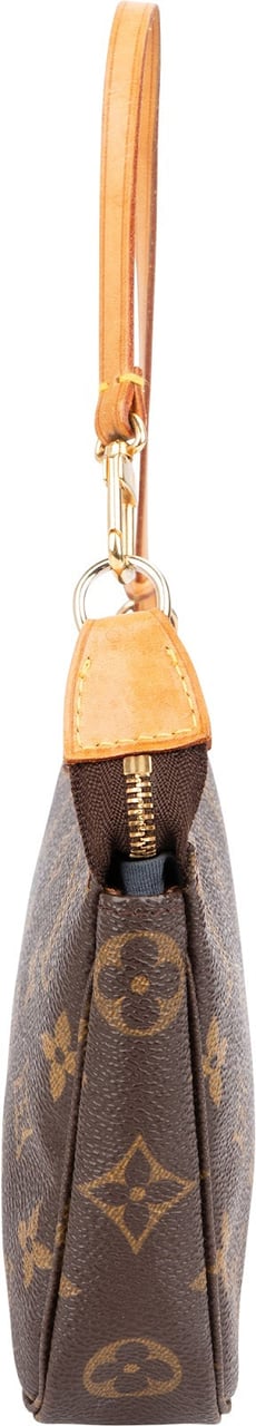 Louis Vuitton Monogram Canvas Pochette Accessoires Handbag Bruin