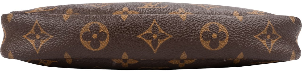 Louis Vuitton Monogram Canvas Pochette Accessoires Handbag Bruin