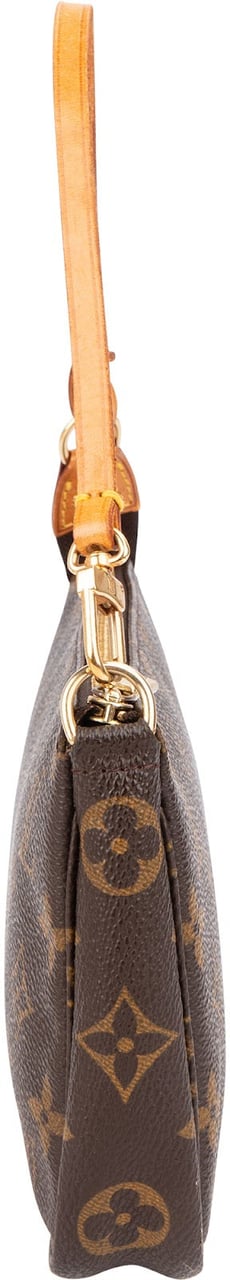 Louis Vuitton Monogram Canvas Pochette Accessoires Handbag Bruin