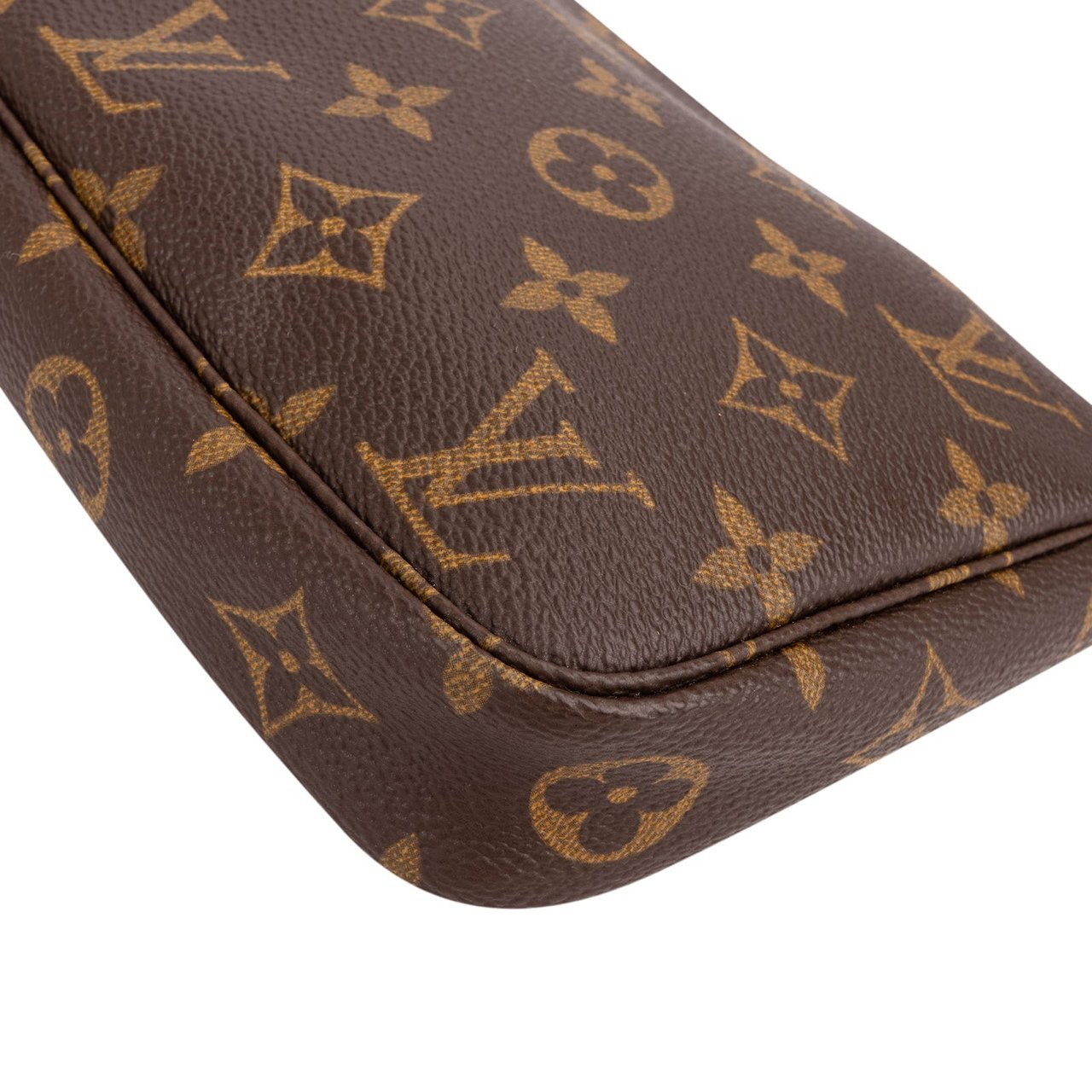 Louis Vuitton Monogram Canvas Pochette Accessoires Handbag Bruin