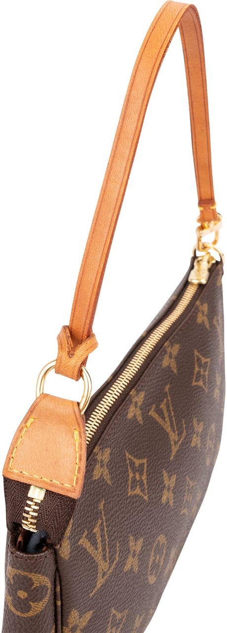 Louis Vuitton Monogram Canvas Pochette Accessoires Handbag Bruin
