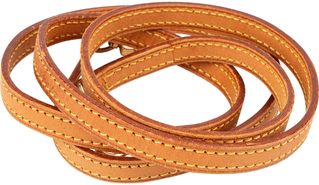 Louis Vuitton Vachetta Leather Bags Strap Bruin