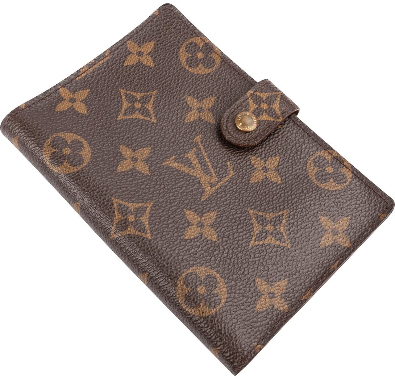Louis Vuitton Monogram Canvas Agenda PM Bruin