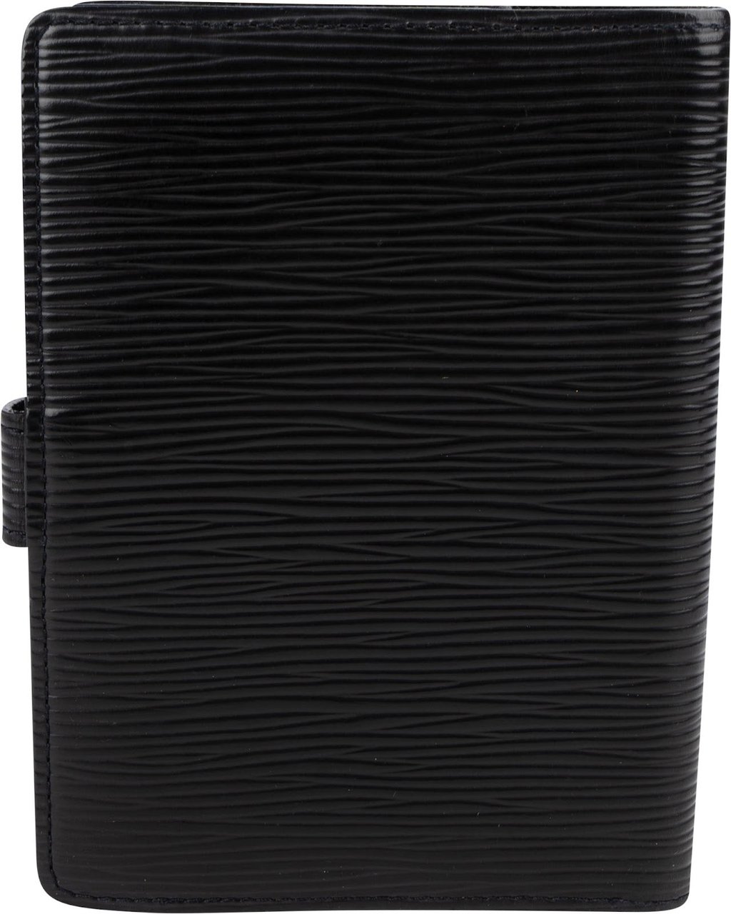 Louis Vuitton Noir Epi Leather Agenda PM Zwart