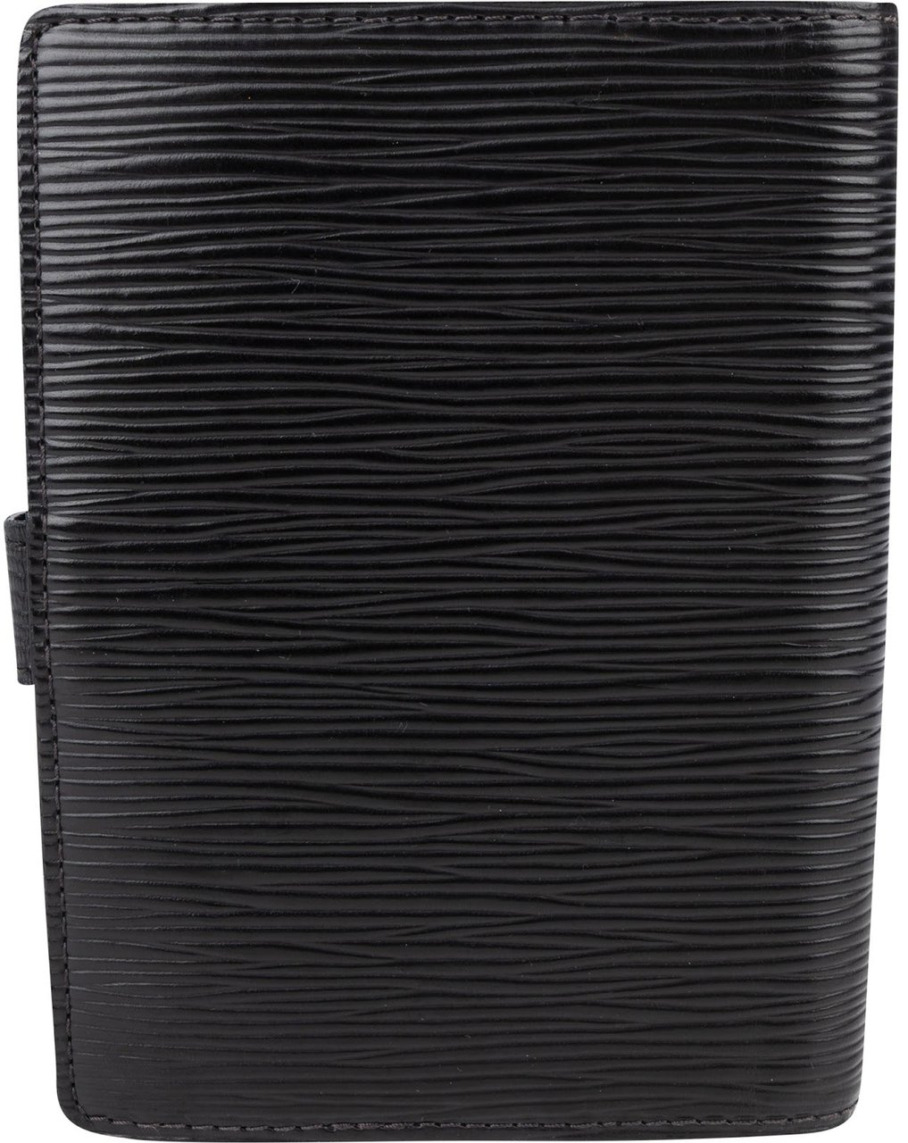 Louis Vuitton Noir Epi Leather Agenda PM Zwart