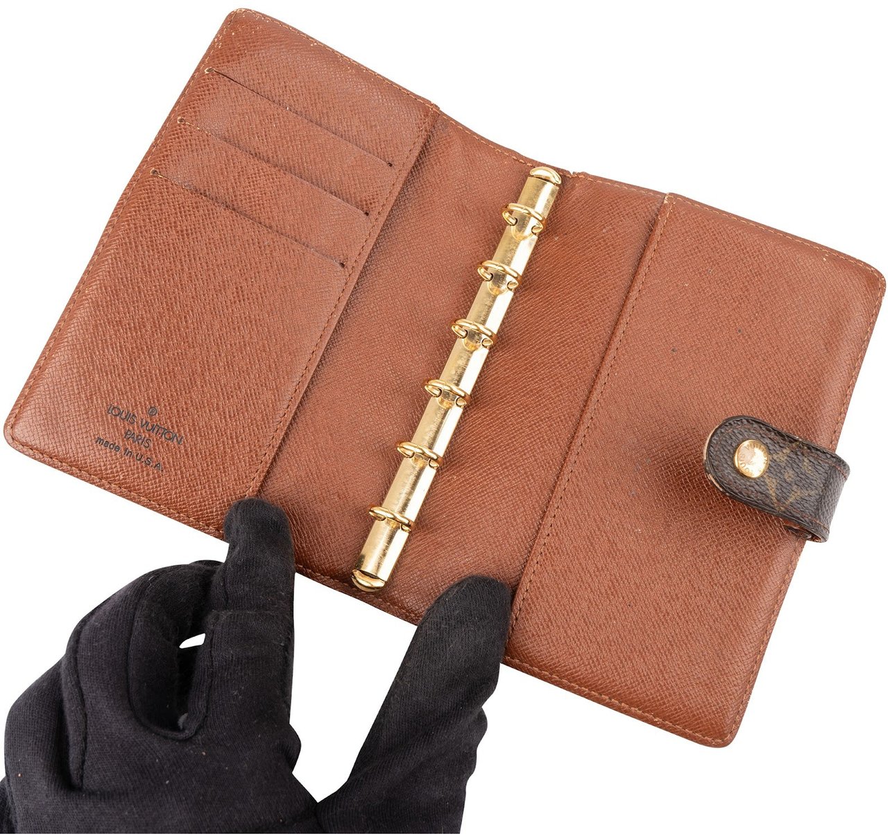 Louis Vuitton Monogram Canvas Agenda PM Bruin