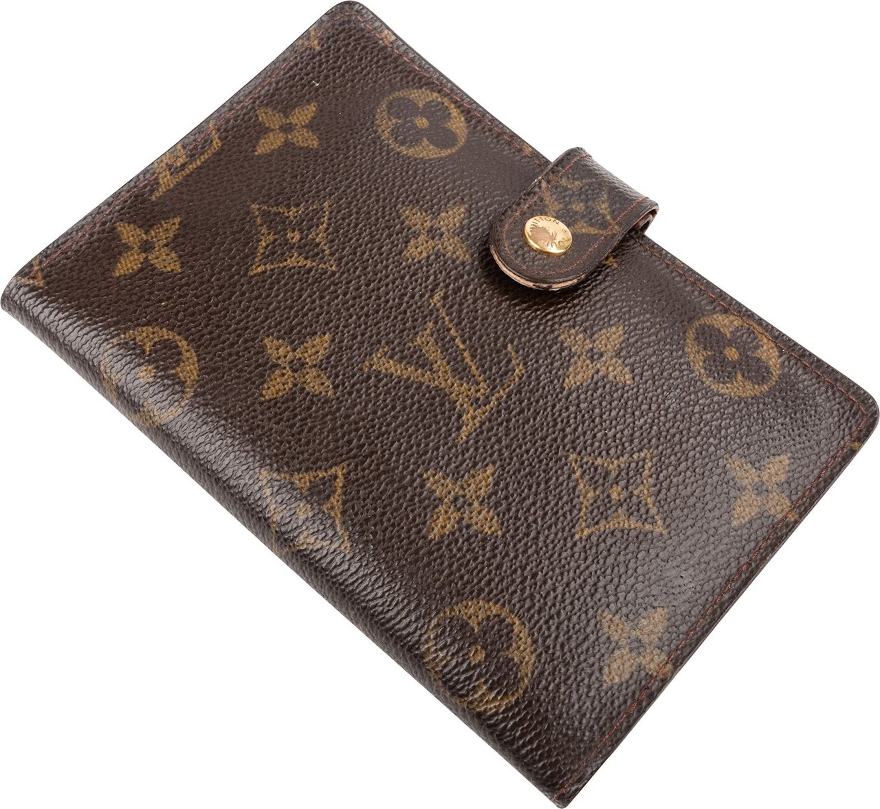 Louis Vuitton Monogram Canvas Agenda PM Bruin