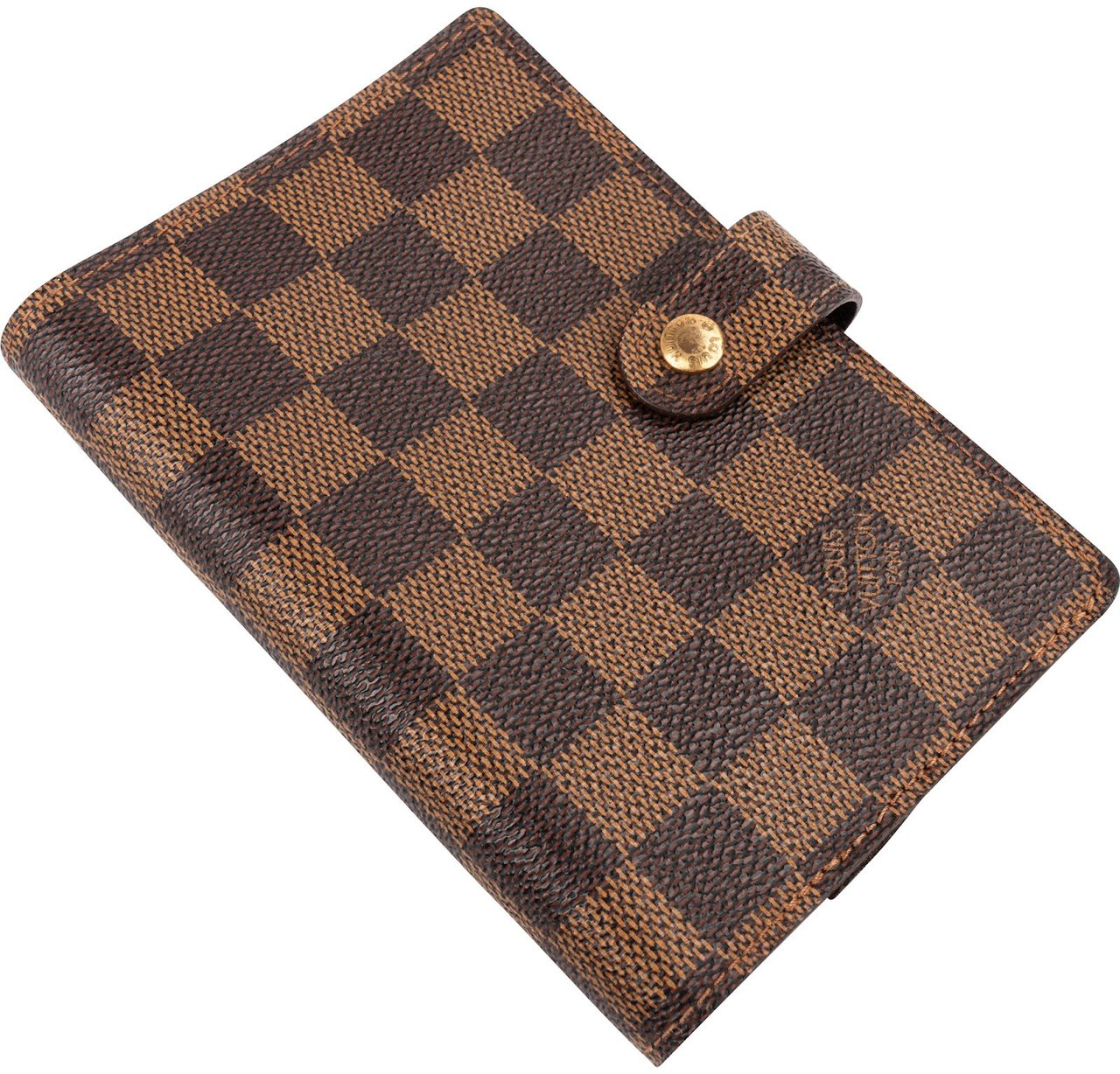 Louis Vuitton Monogram Damier Ebene Canvas Agenda PM Bruin