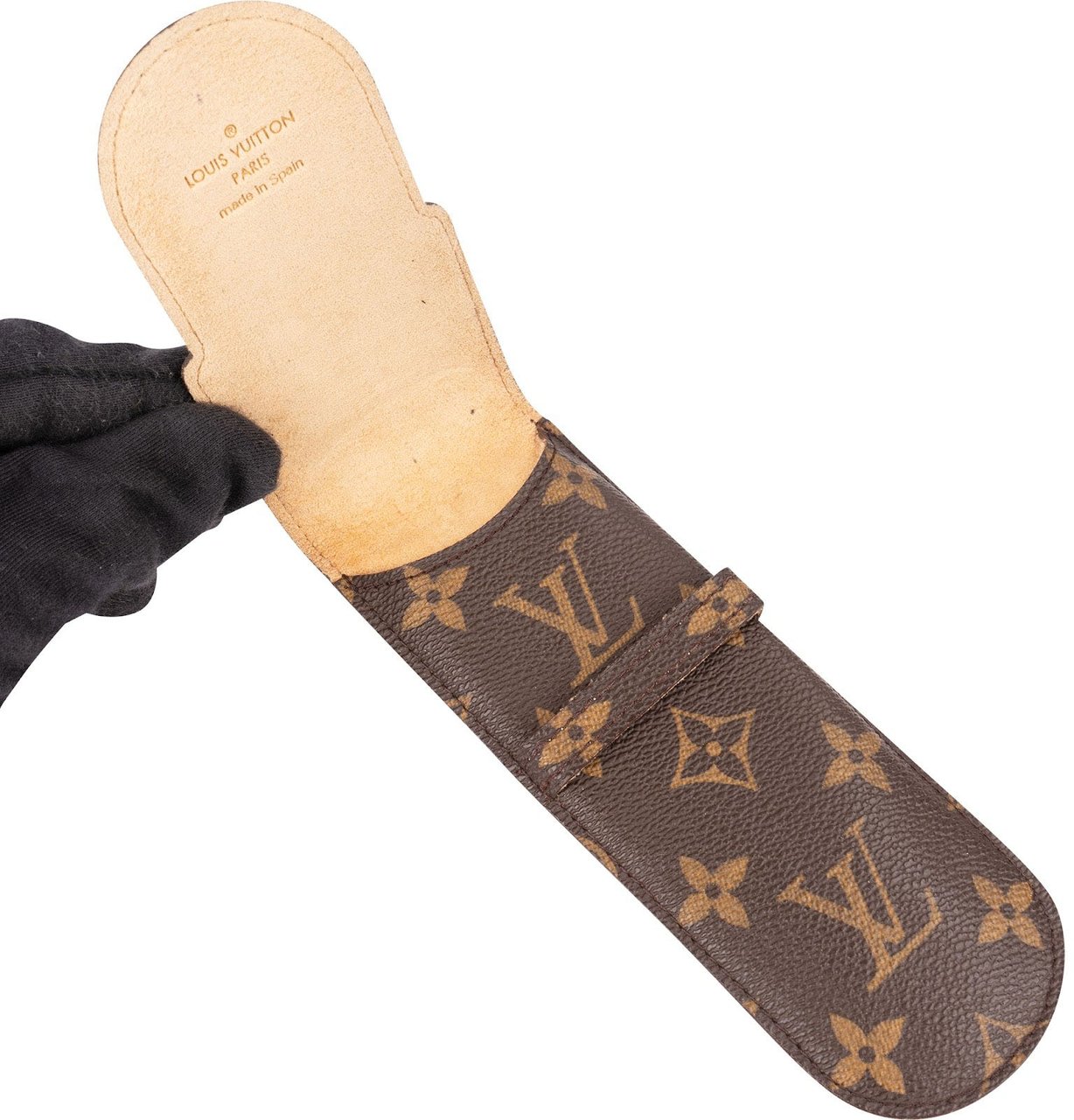 Louis Vuitton Monogram Canvas Stylo Pencil Etui Bruin