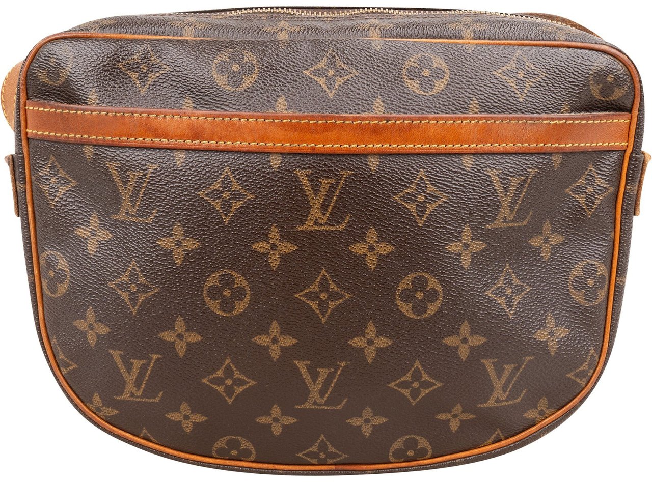 Louis Vuitton Monogram Canvas Jeune Fille GM Crossbody Bag Bruin