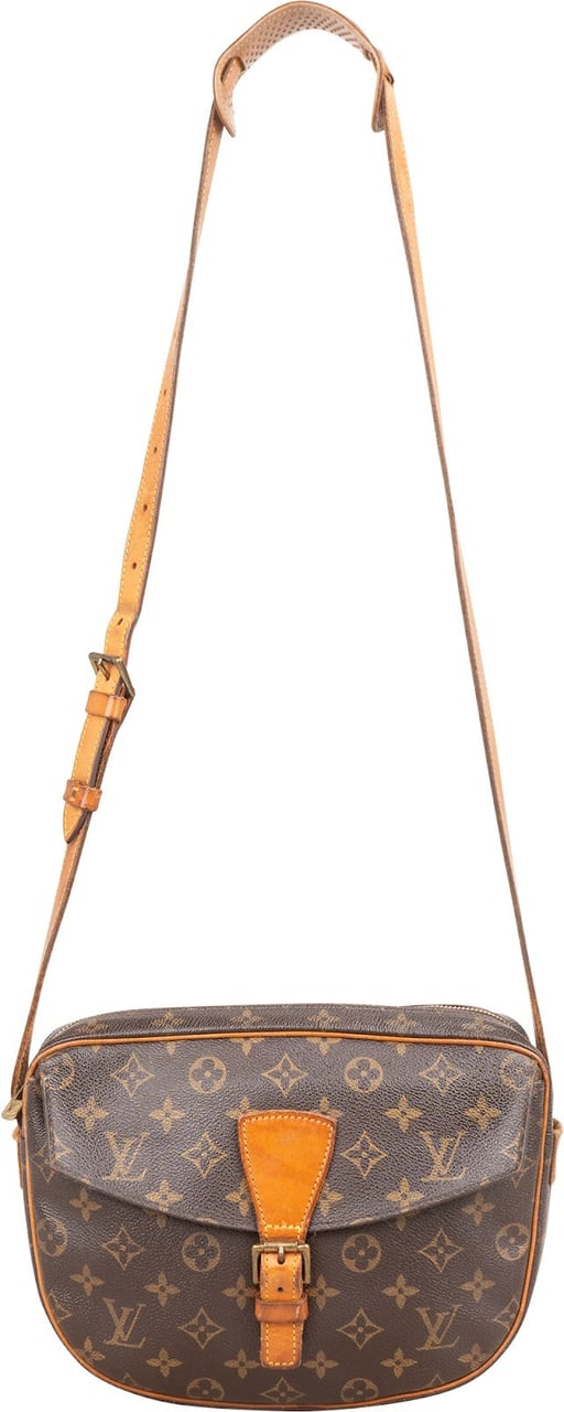 Louis Vuitton Monogram Canvas Jeune Fille GM Crossbody Bag Bruin