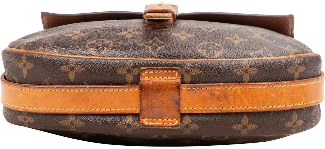 Louis Vuitton Monogram Canvas Jeune Fille GM Crossbody Bag Bruin
