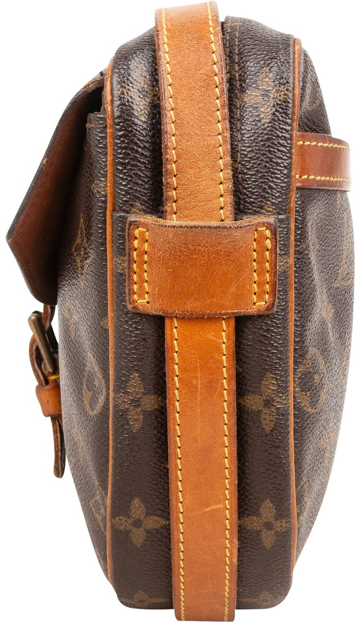 Louis Vuitton Monogram Canvas Jeune Fille GM Crossbody Bag Bruin