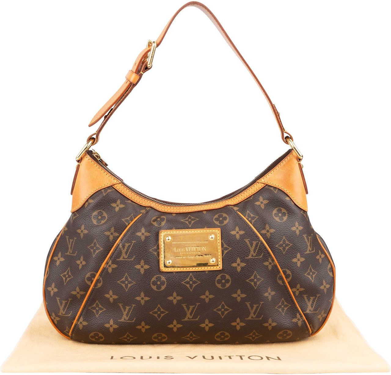 Louis Vuitton Monogram Canvas Thames GM Shoulder Bag Bruin