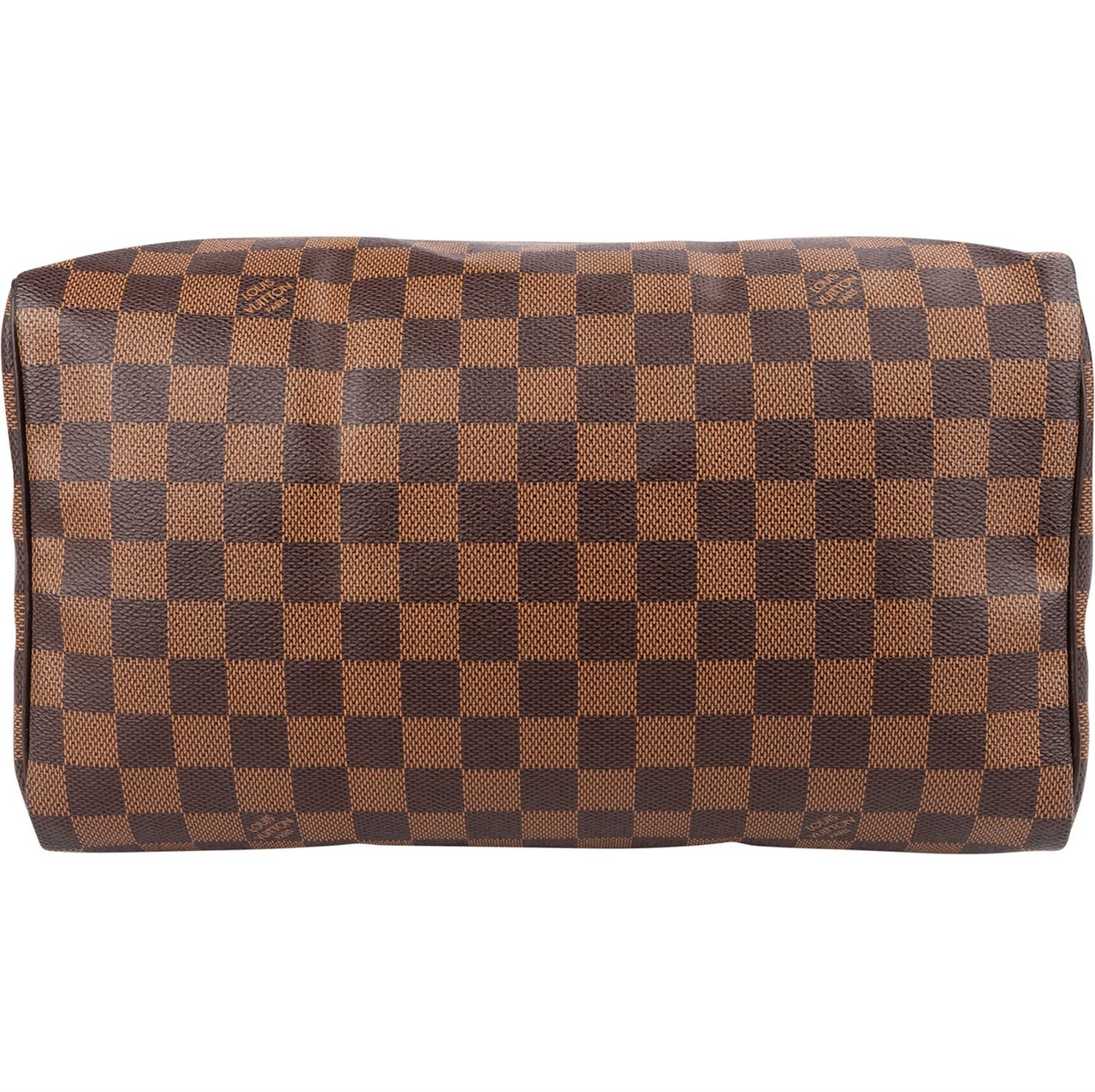 Louis Vuitton Monogram Damier Ebene Speedy 30 Handbag Bruin
