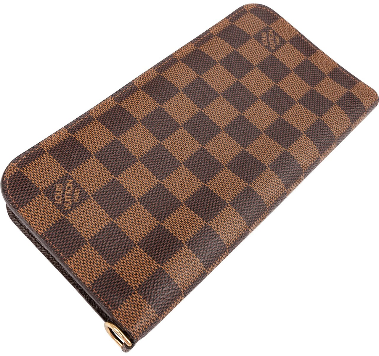 Louis Vuitton Monogram Damier Ebene Insolite Wallet Bruin