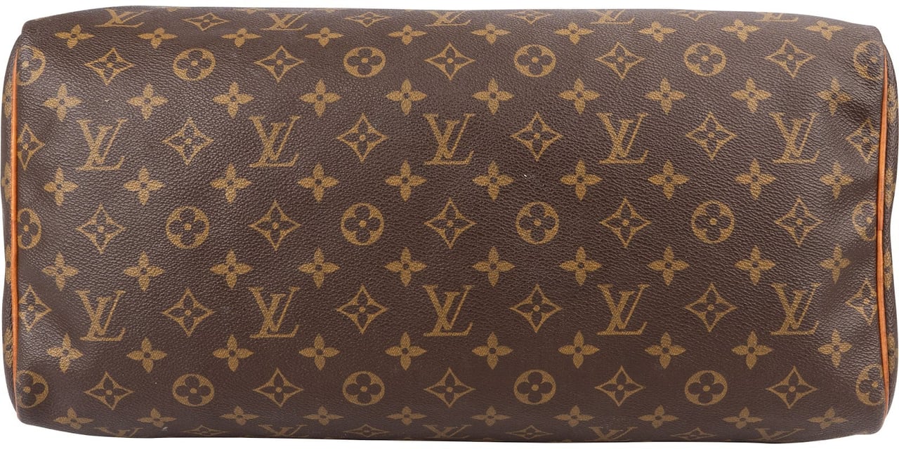 Louis Vuitton Monogram Canvas Speedy 40 Handbag Bruin