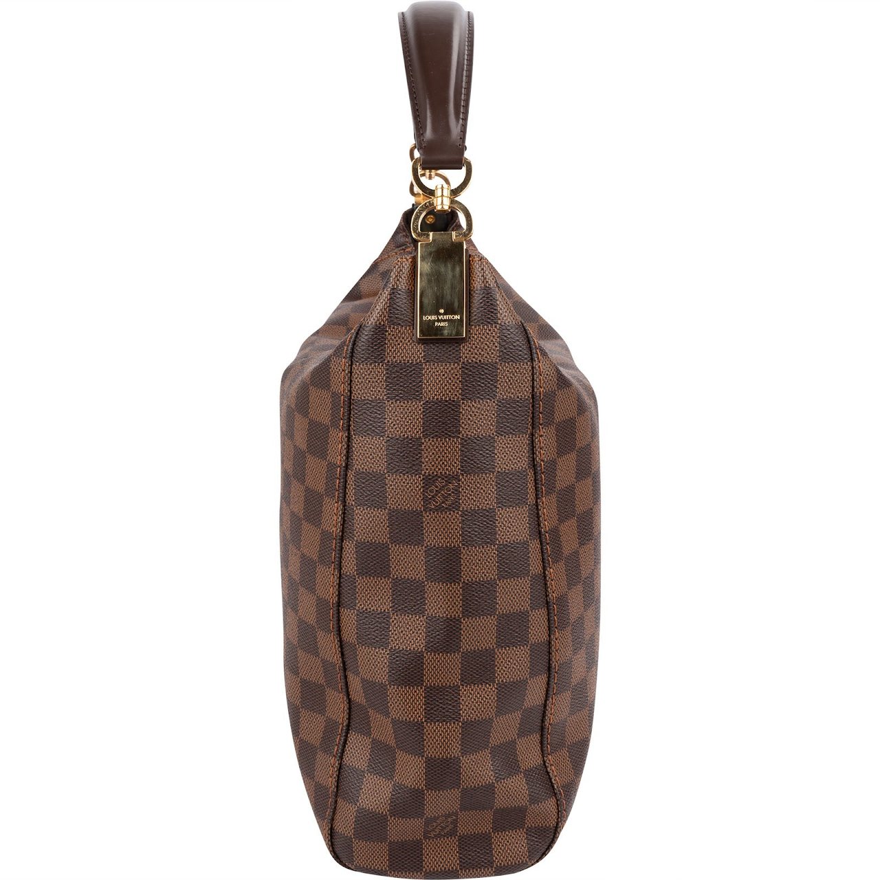 Louis Vuitton Monogram Damier Ebene Portobello PM Handbag Bruin