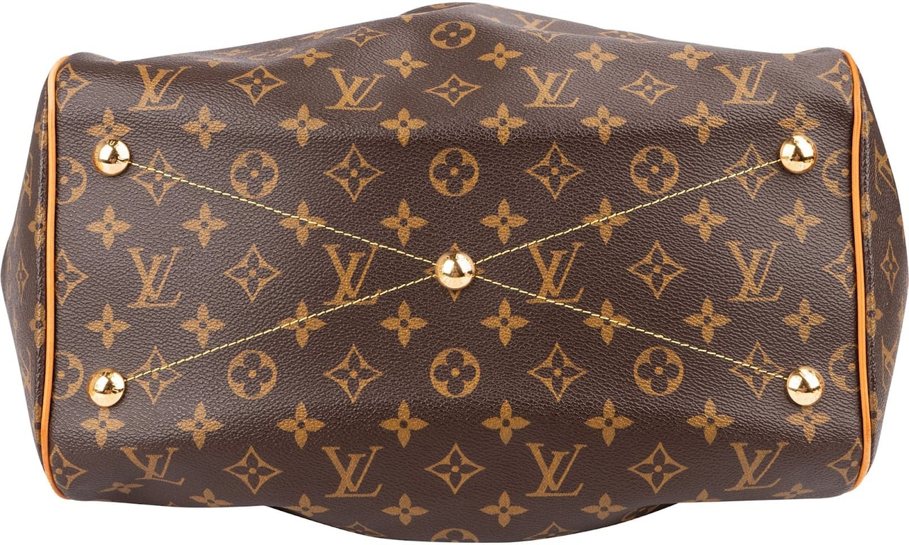 Louis Vuitton Monogram Canvas Tivoli GM Shoulder Bag Bruin