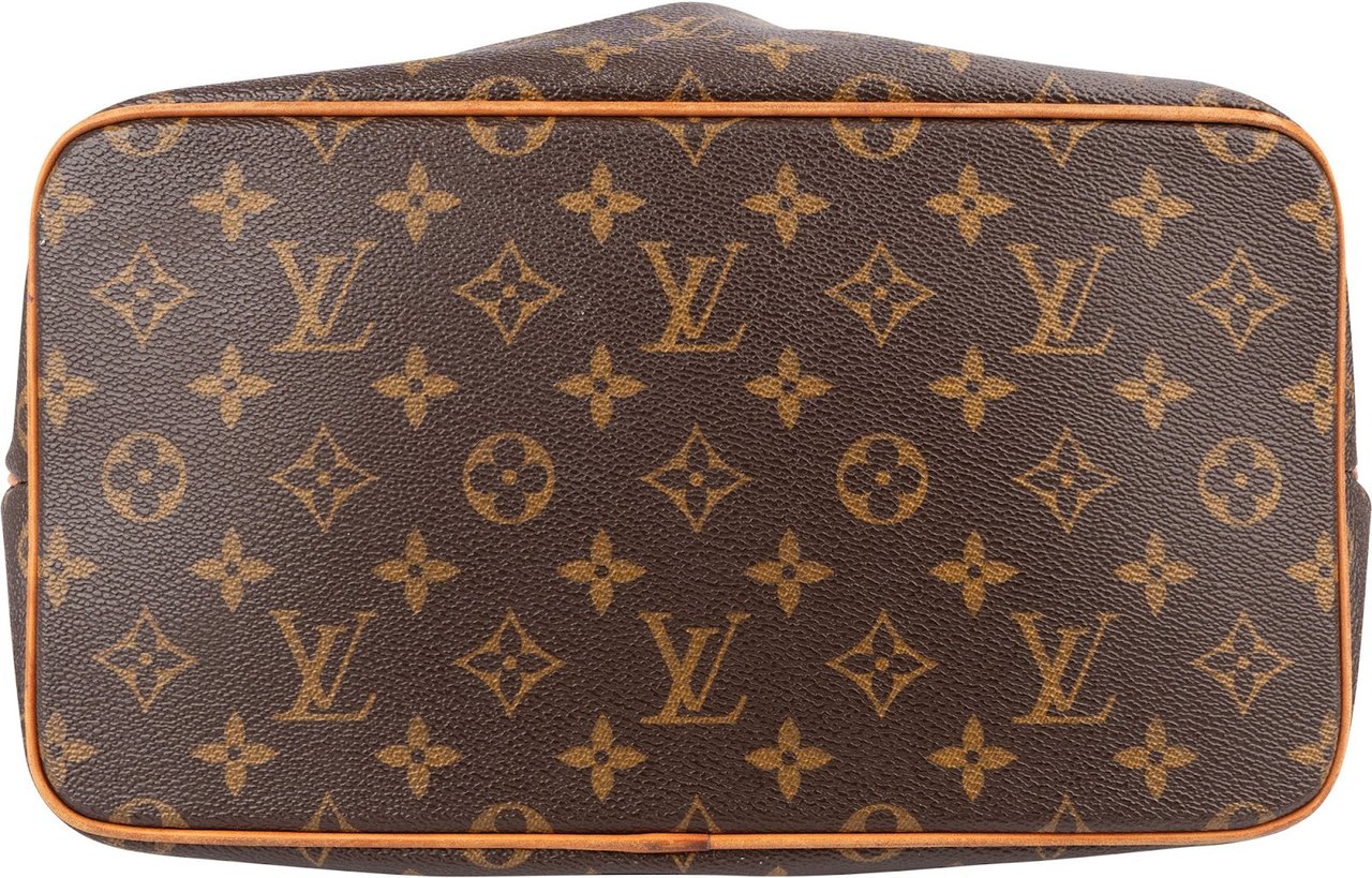 Louis Vuitton Monogram Canvas Palermo PM Handbag Bruin