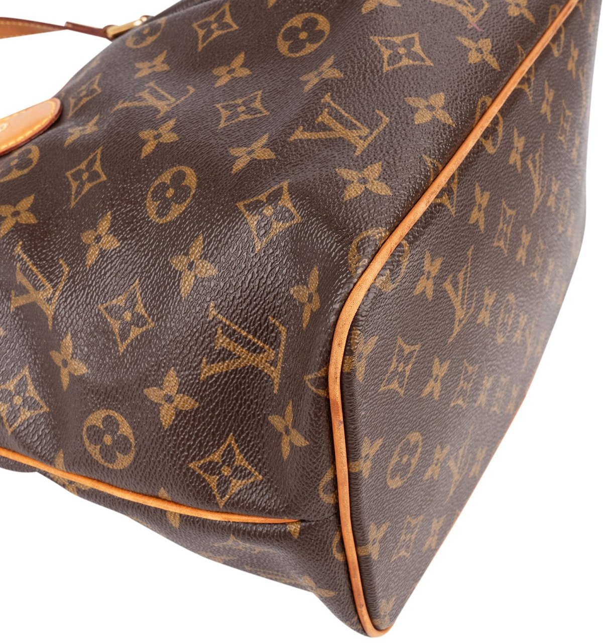 Louis Vuitton Monogram Canvas Palermo PM Handbag Bruin