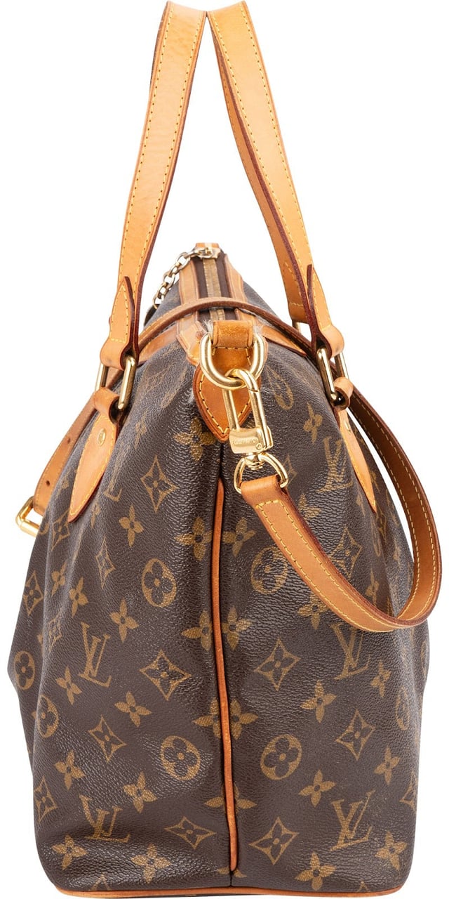 Louis Vuitton Monogram Canvas Palermo PM Handbag Bruin