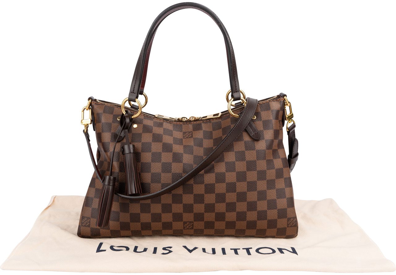 Louis Vuitton Monogram Damier Ebene Lymington Handbag Bruin