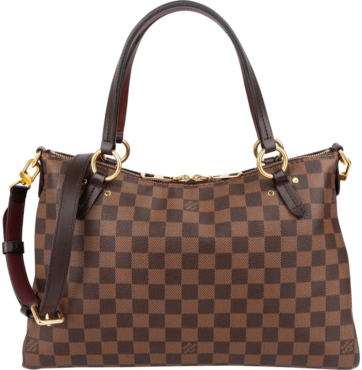 Louis Vuitton Monogram Damier Ebene Lymington Handbag Bruin