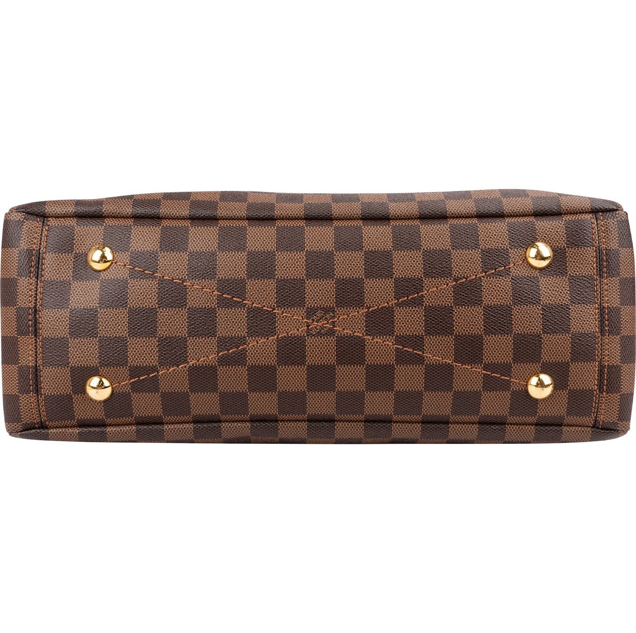 Louis Vuitton Monogram Damier Ebene Lymington Handbag Bruin
